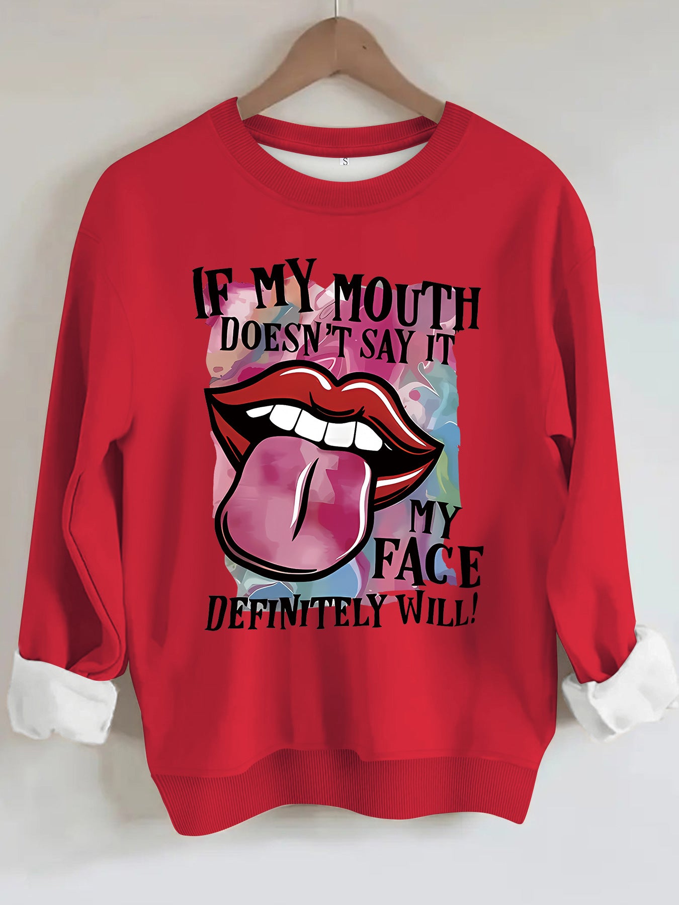 Printed Pattern Sweatshirt