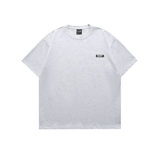 Harajuku Style Distressed Letter Print Unisex Tee