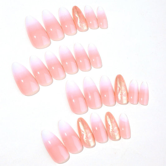 Harajuku Style Wearable Glitter Nail Gradient Patches