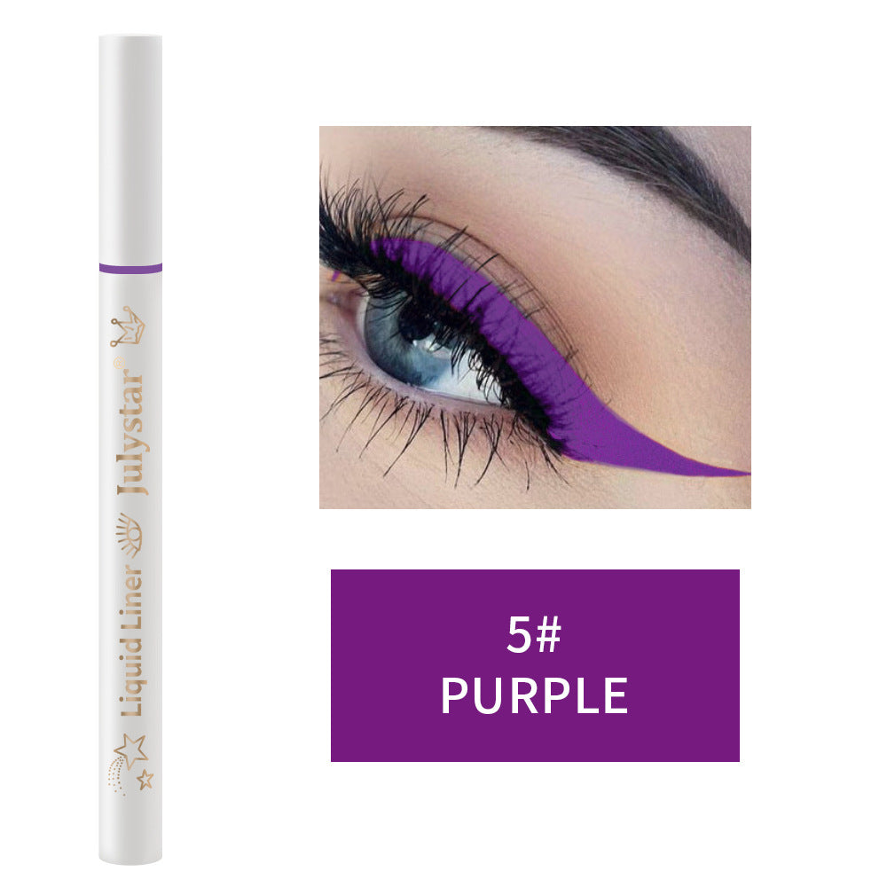 Harajuku Style Soft Tip Color Eyeliner - Waterproof Liquid Pen