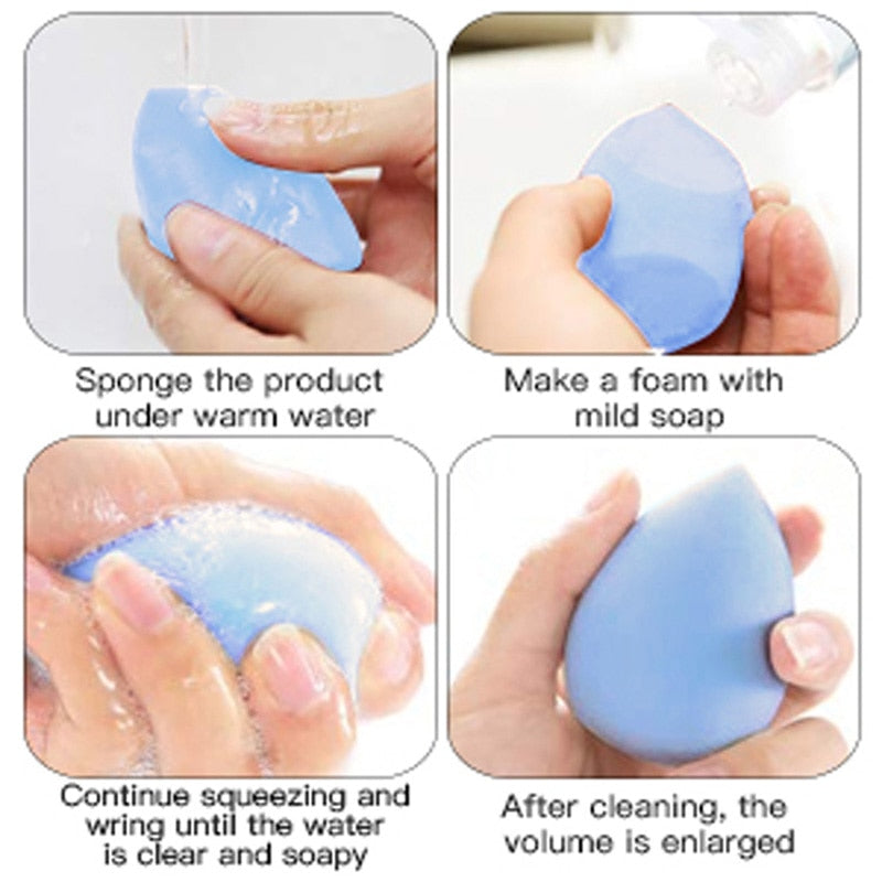 Microfiber Makeup Sponge Puff - Fluff Surface Tool
