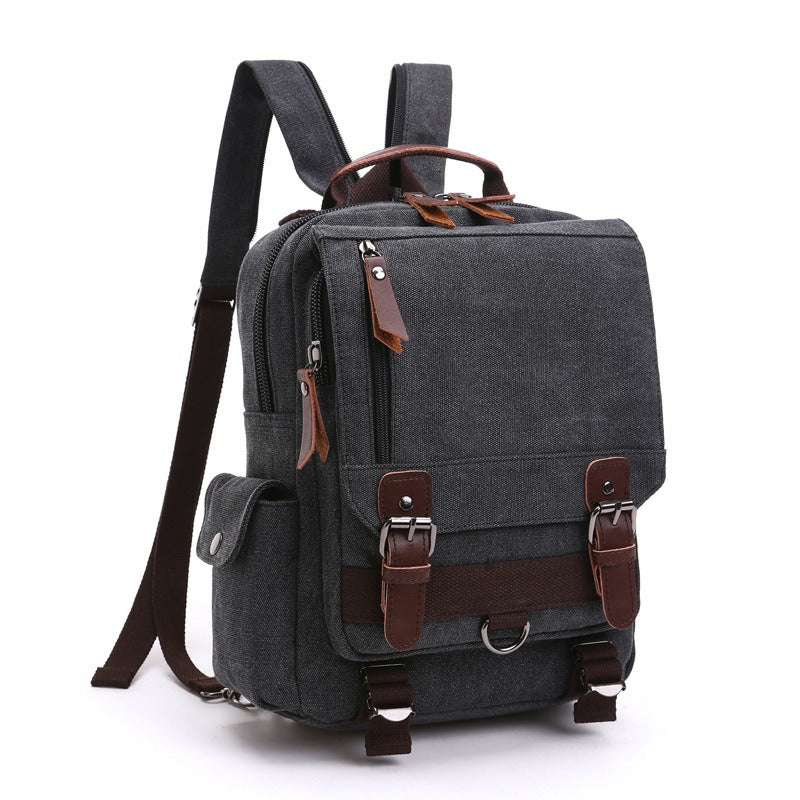 Harajuku Style Canvas Backpack for Travel & School