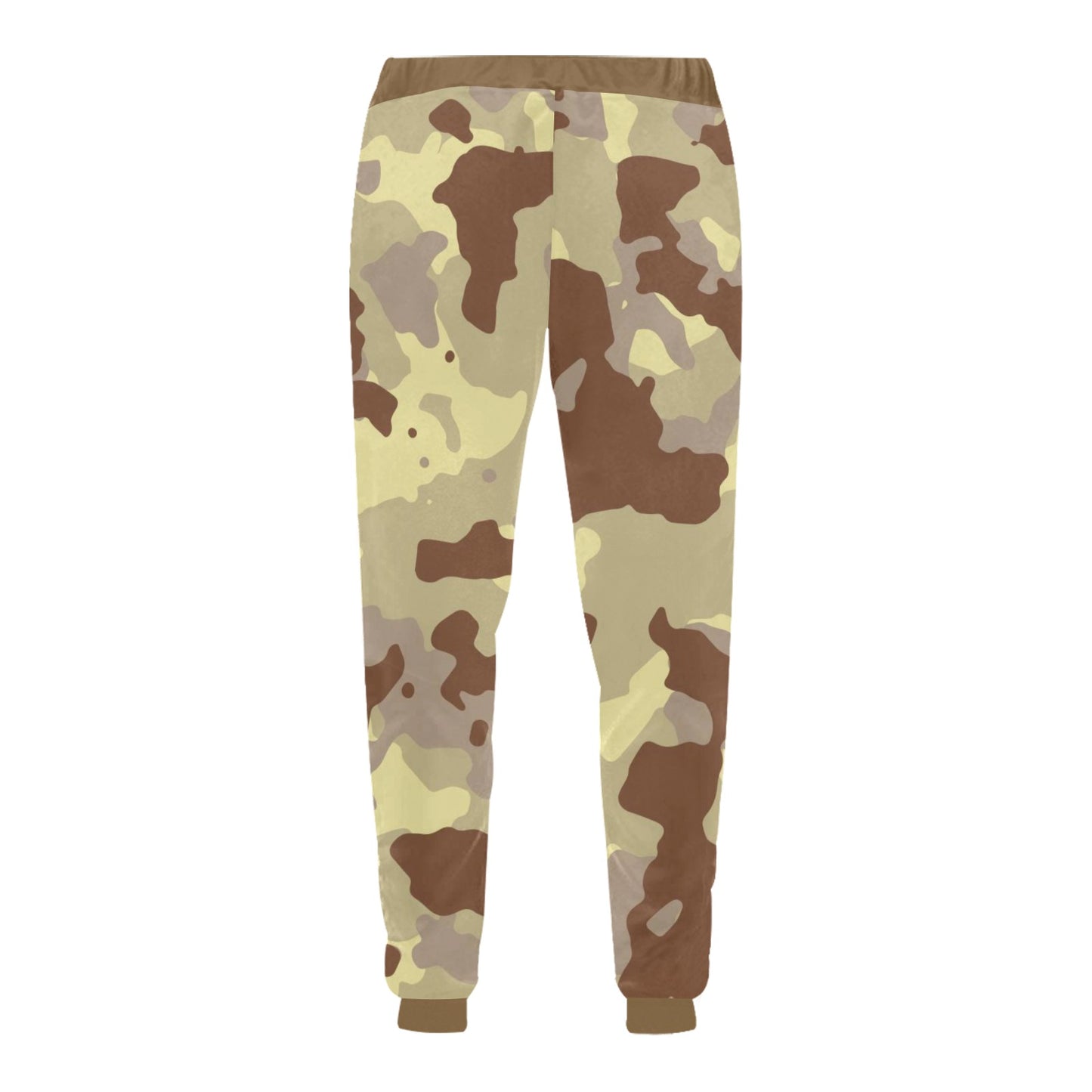 Tan Camo Casual Baggy Slacks Joggers