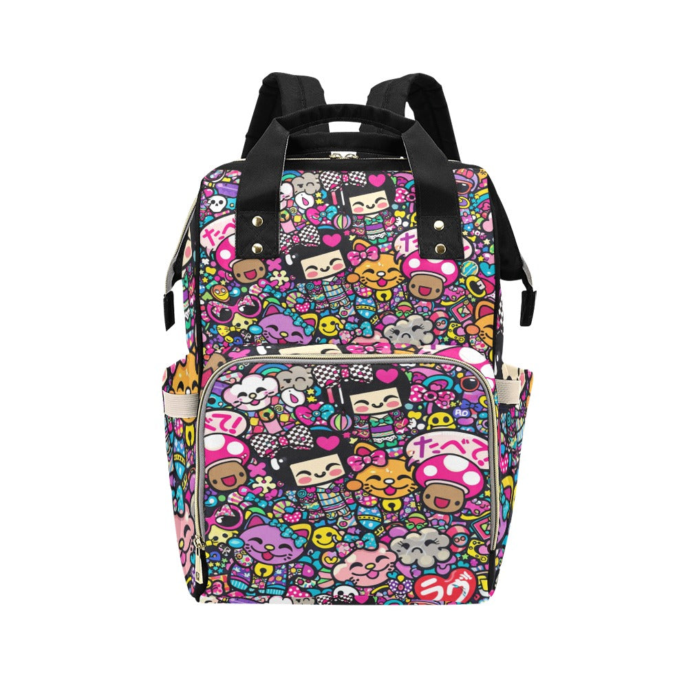 Harajuku Pop Parade Multi-Function Backpack