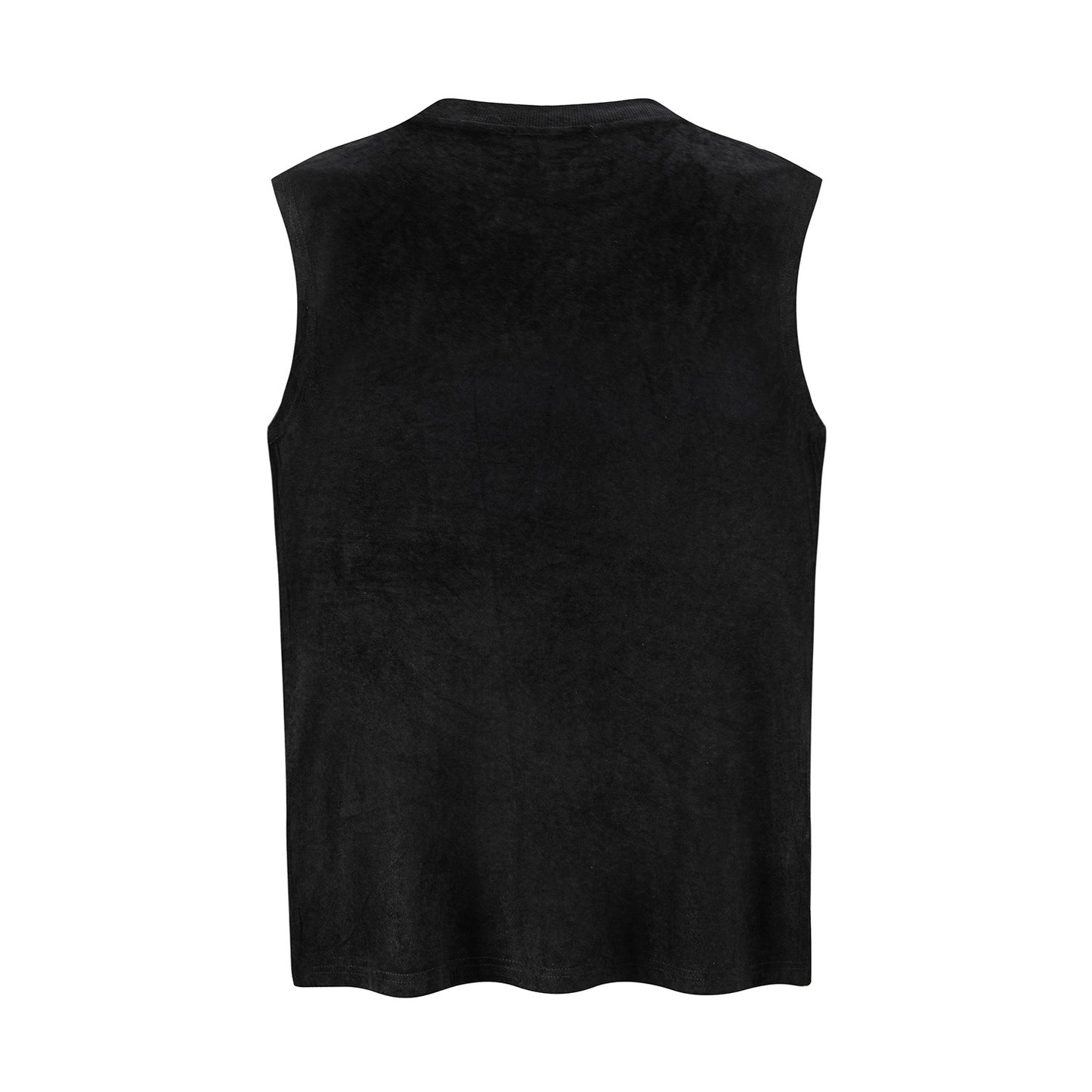 Sunset Guitar Printed Tank Top — Harajuku Street-Style Loose Cotton Tank