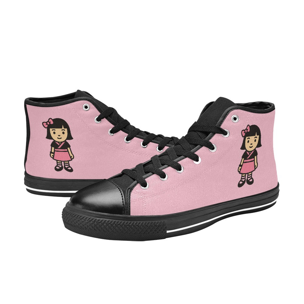 Harajuku Schoolgirl High Top Canvas Women's Shoes