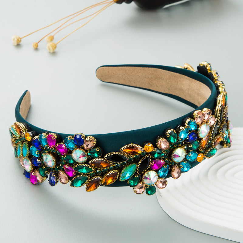 Baroque Stained Glass Drill Headband