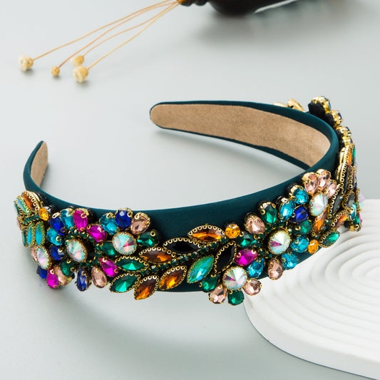 Baroque Stained Glass Drill Headband
