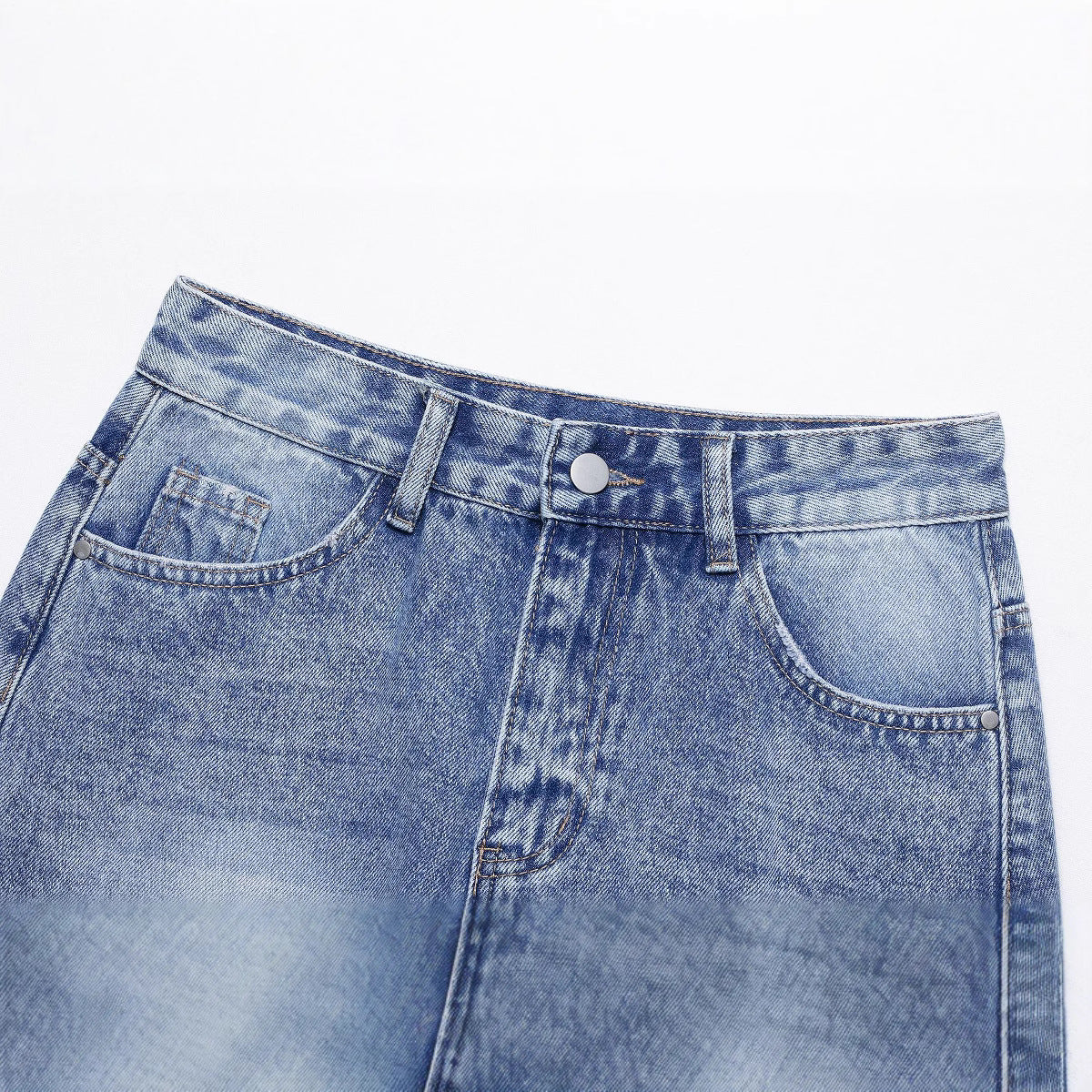 Women’s Playful Casual Denim Bag Hip Skirt