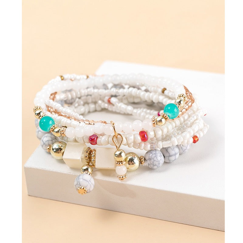Holiday Storm Simi Yami Beads Bracelet Set