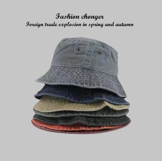Retro Old Fisherman Bucket Hat - Harajuku Style