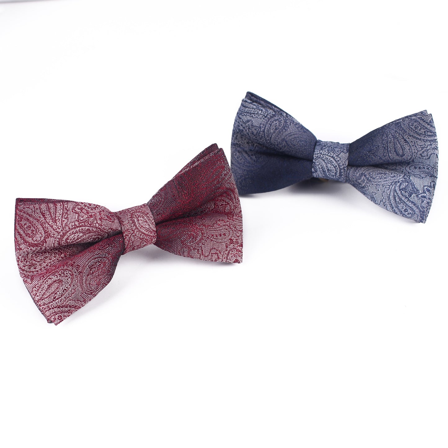 3 Piece Polyester Jacquard Matte Color Men's Party Accessory Set