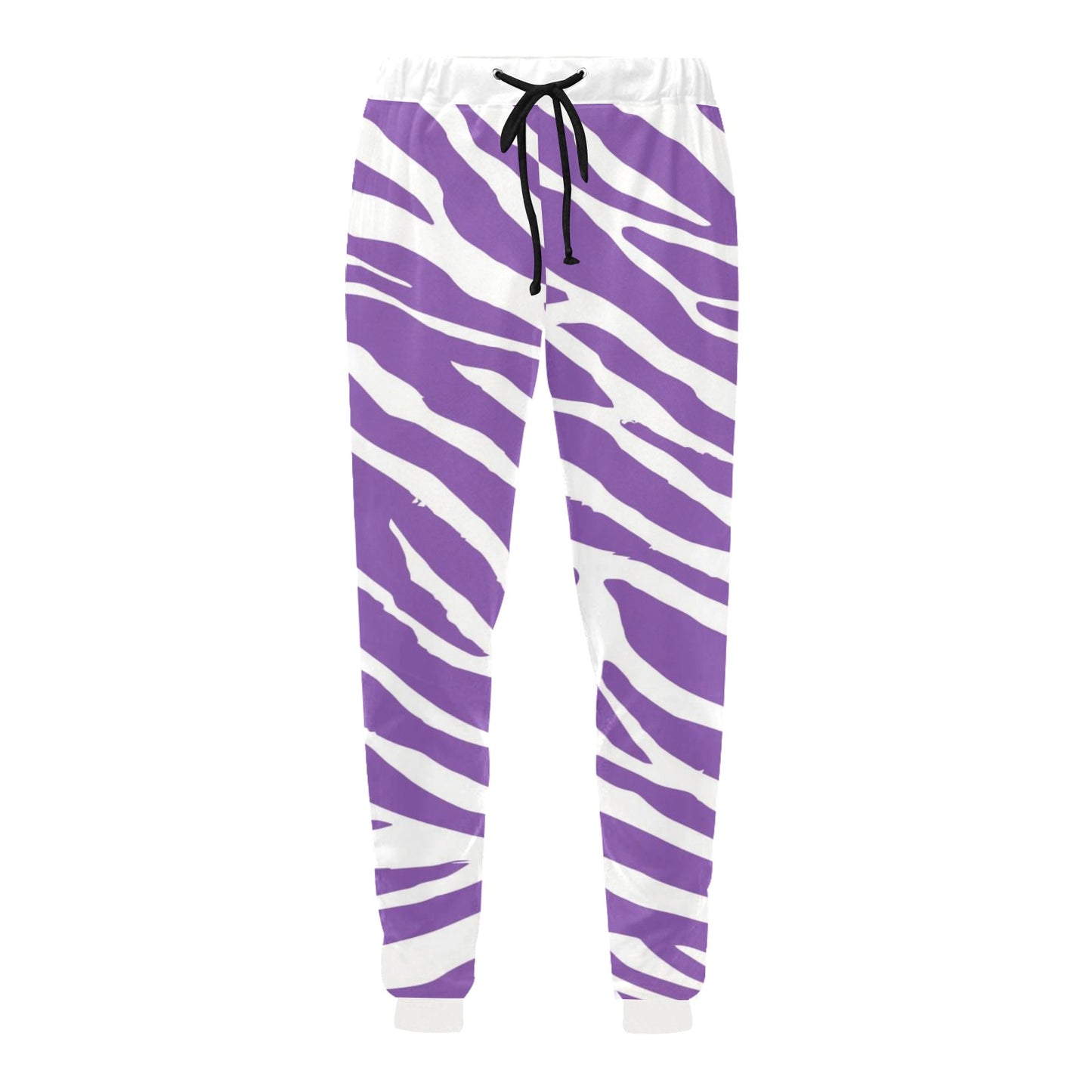 Purple Zebra Print Joggers