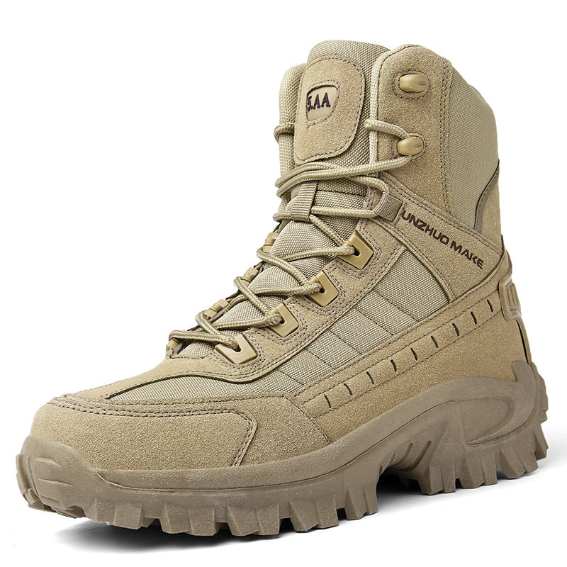 Military Boots - Russian Tactical Combat Boots, Wear-Resistant Training Footwear for Outdoor Hiking and Mountaineering