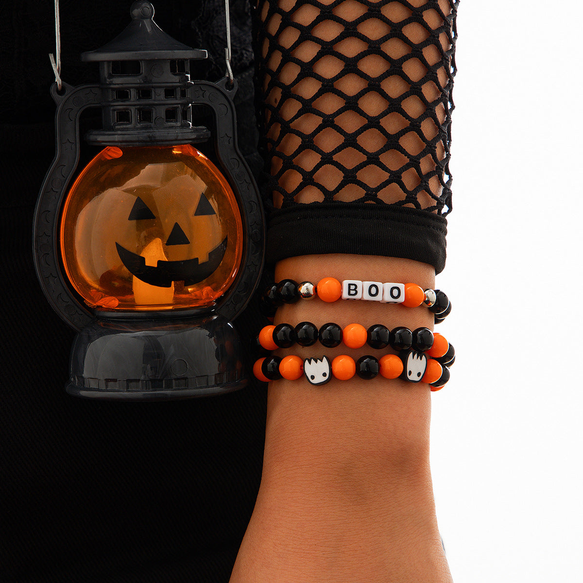 Ghost Pumpkin Bracelet Halloween Party Ghost Witch Bracelet