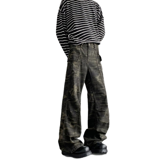 Harajuku Inspired Loose Straight Leg Pants