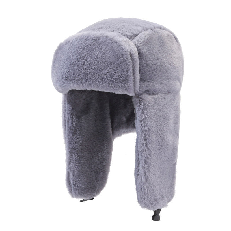 Korean Style Winter Plush Lei Feng Hat for All