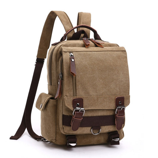 Harajuku Style Canvas Backpack for Travel & School