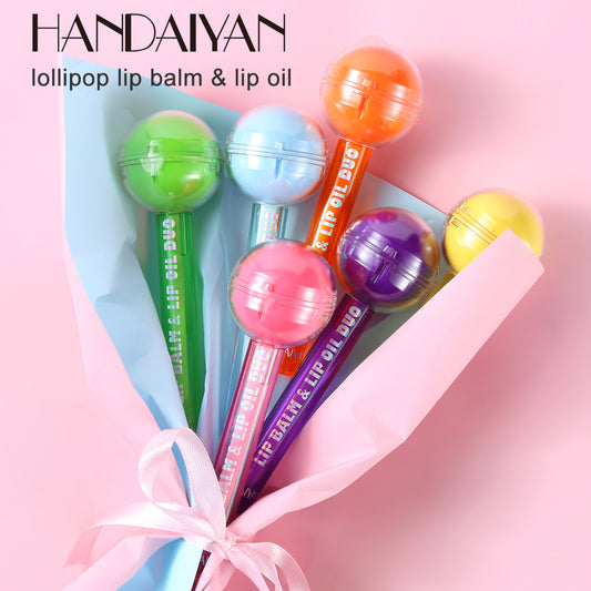 Color-Changing Lollipop Lipstick & Lip Oil Duo