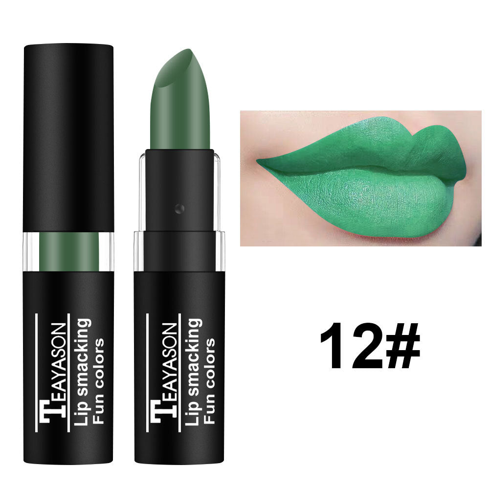 Harajuku Style Lipstick - White Nude Vampire Olive Green Black Purple