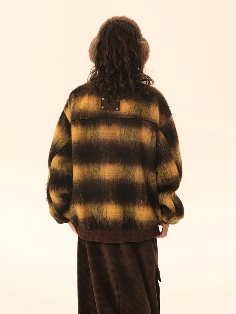Harajuku Style Women's Striped Long Sleeve Jacket