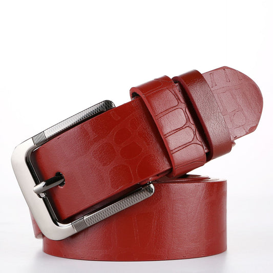 Men's Needle Buckle Belt - Harajuku Style Minimalist