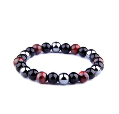 Harajuku Style Tiger Eye Gemstone Bead Bracelet