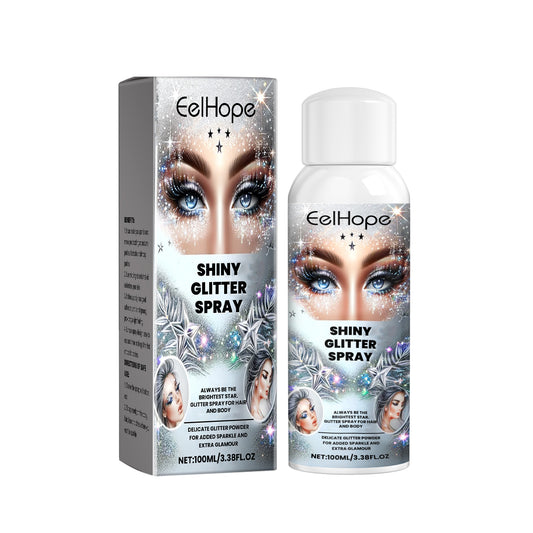 Shimmering Glitter Spray for Hair & Body