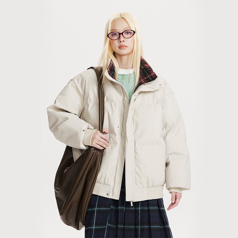 Thick Stand-Up Collar Jacket
