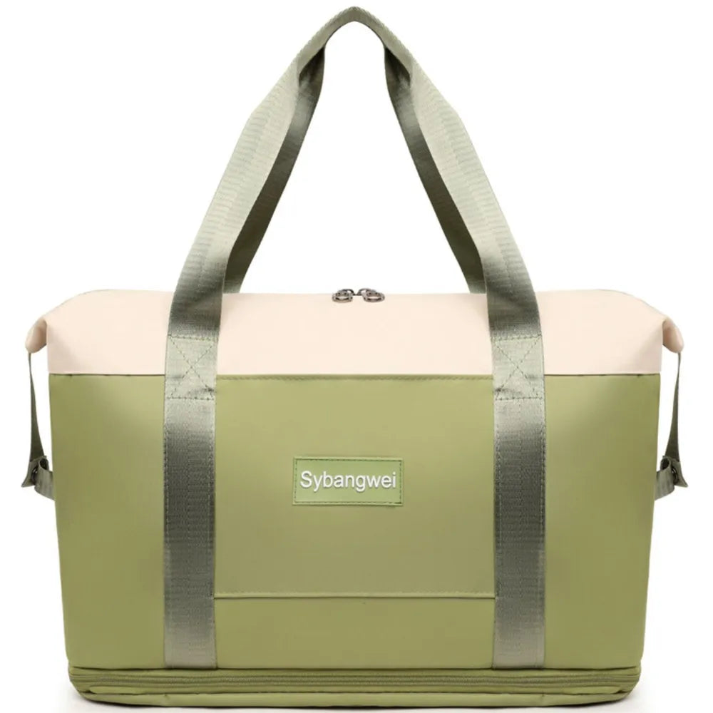 Harajuku-Inspired Waterproof Expandable Travel Bag