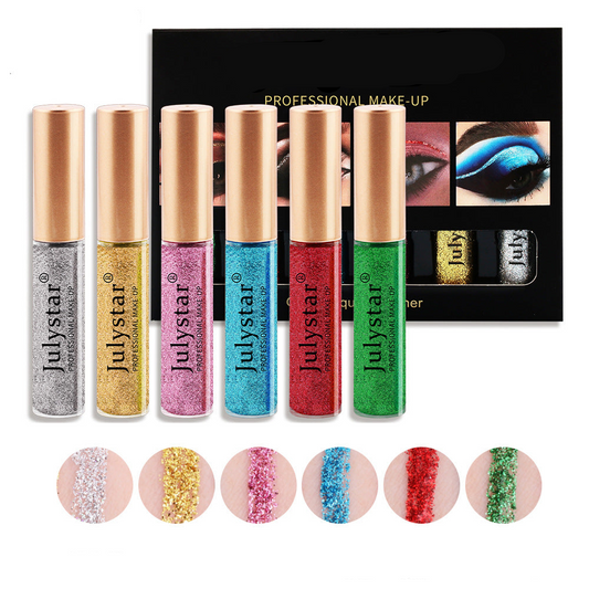 Colorful Extra Fine Waterproof Eyeliner Pen Set