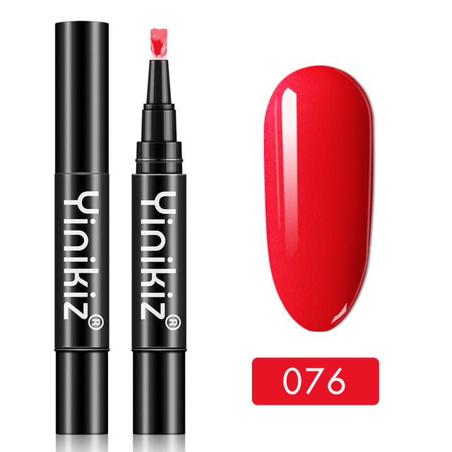 One Step Gel Nail Polish Pen - Instant Neon Colors