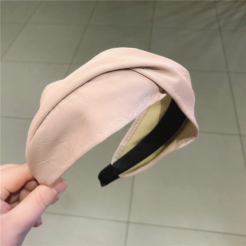 Korean Retro Wide-Brimmed Headband