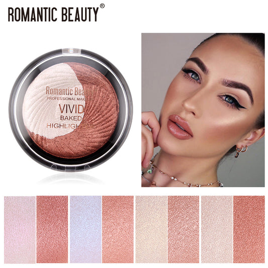 Two-Color Highlight Powder for Harajuku Style