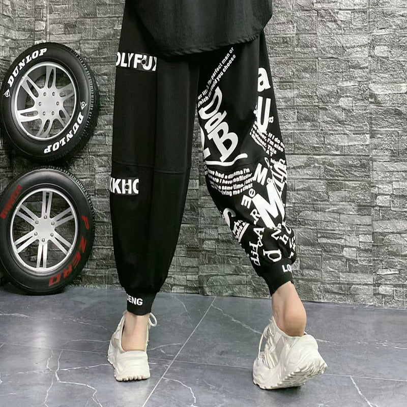 Playful Casual Plus Size Harajuku Pants