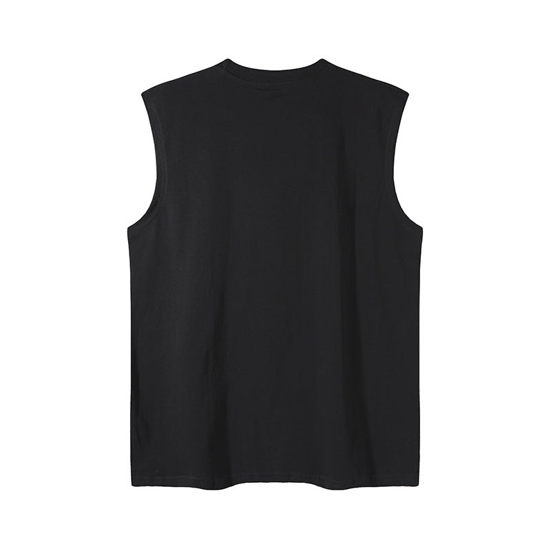 Men's Harajuku Style Sleeveless Hip Hop T-Shirt