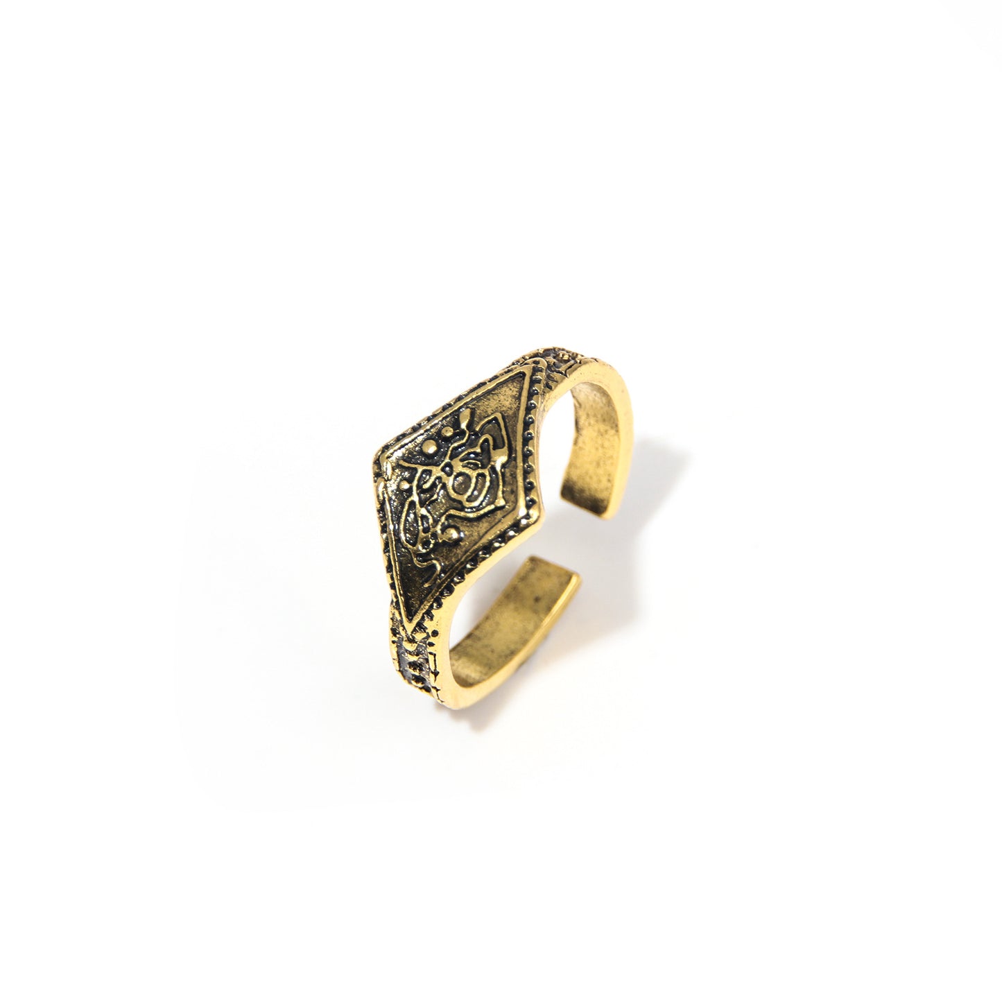 Retro Dark Souls Cartoon Style Ring
