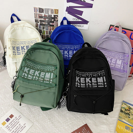 Playful Large Capacity Backpack for Students