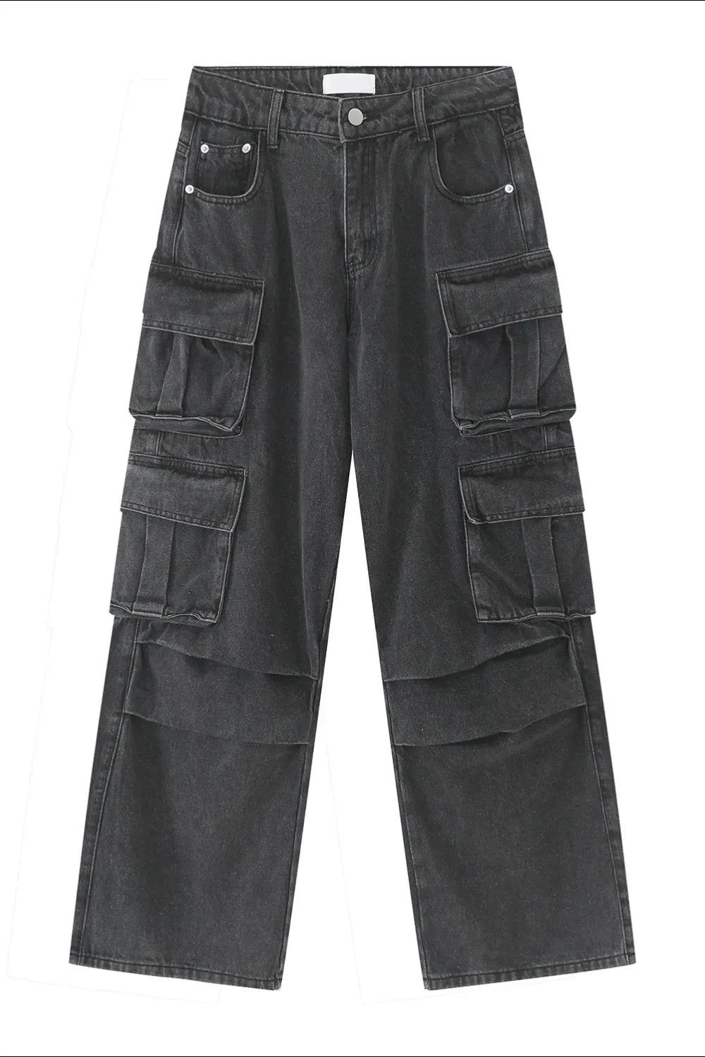 Harajuku Style Cargo Pocket Jeans