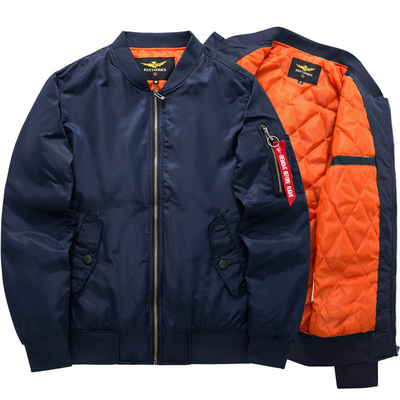 Men's Plus Size Casual Cotton Jacket - Harajuku Inspired