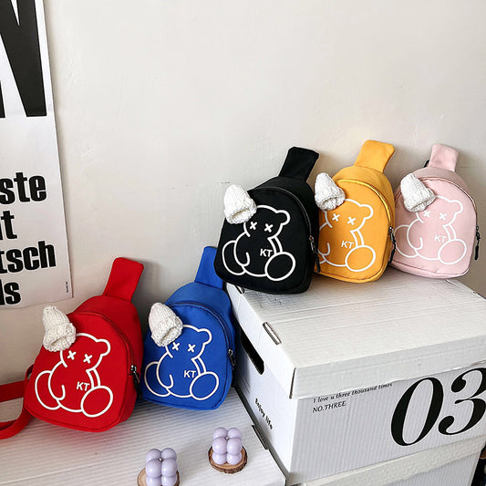 Chest Bag Small Backpack Harajuku Style One-Shoulder