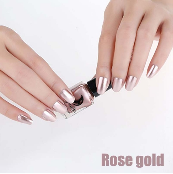 14 Color Metallic Mirror Nail Polish - Harajuku Style