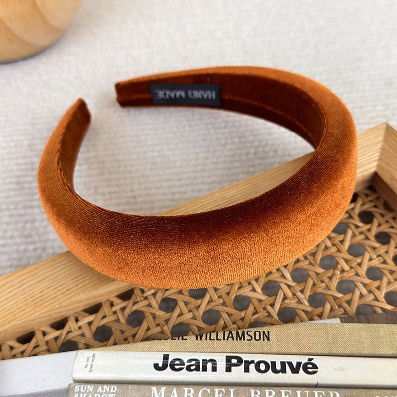 High-Ceiling Maillard-Colored Headband for Women