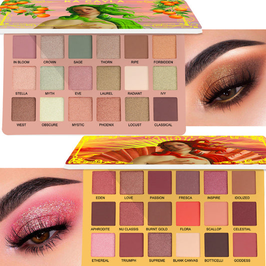 18 Shades of Harajuku Eyeshadow Palette - Matte & Metallic