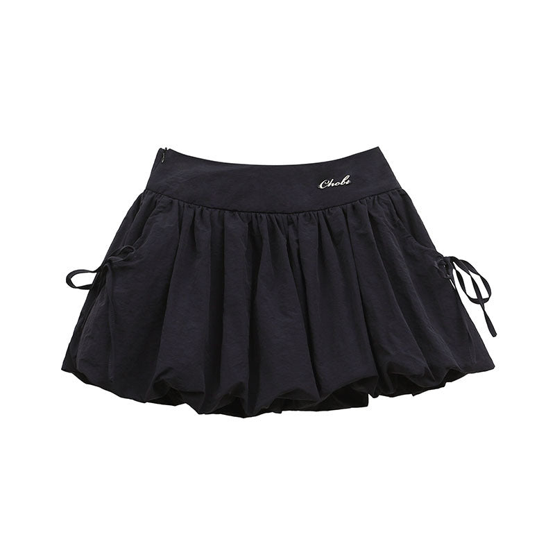 Playful High Waist Bubble Skirt - Harajuku Style