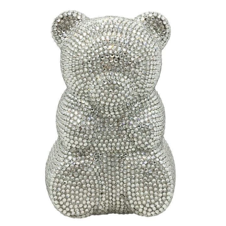 Little Bear Diamond Dinner Bag - Light Luxury Handbag