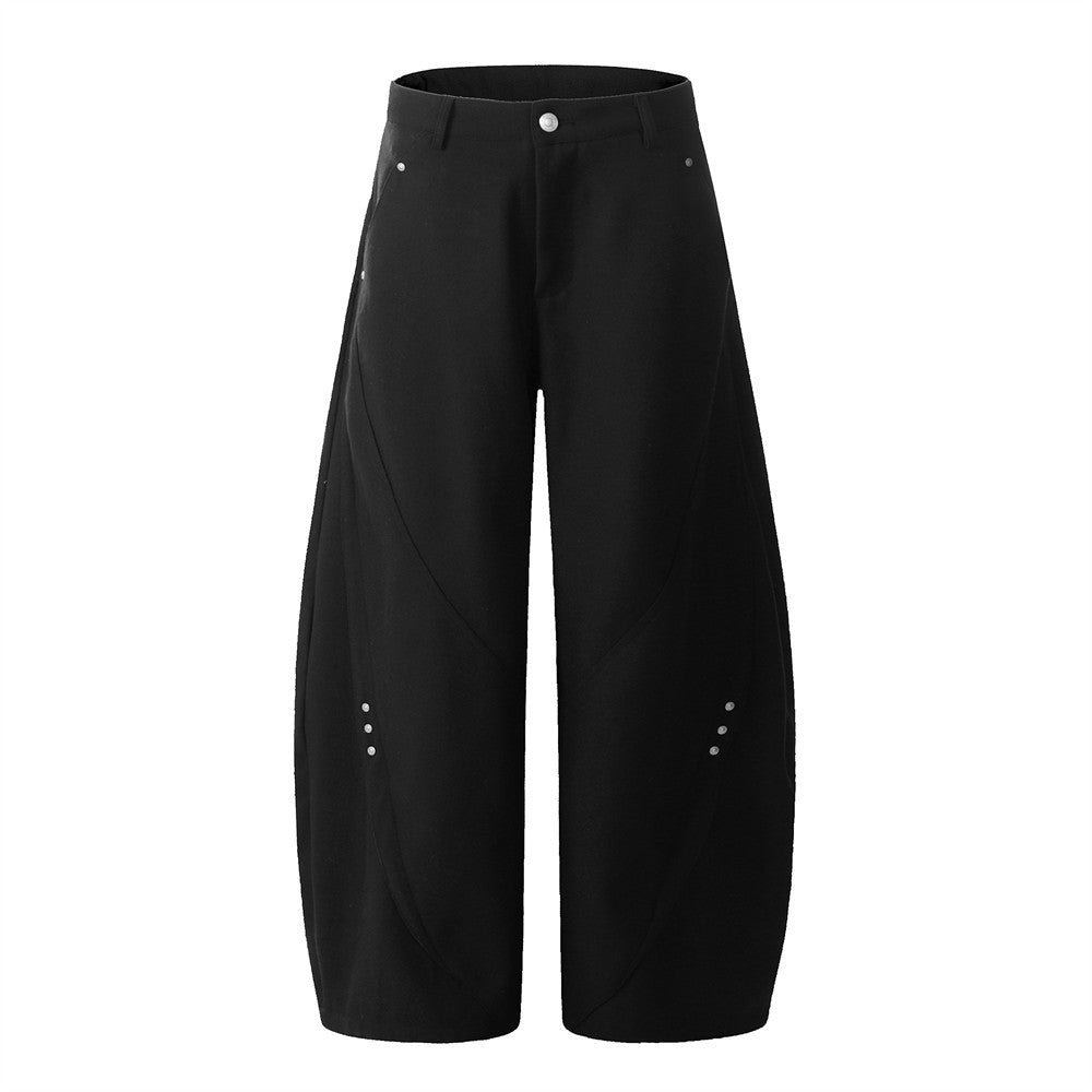 Harajuku Street Style Loose Fit Casual Trousers for Men