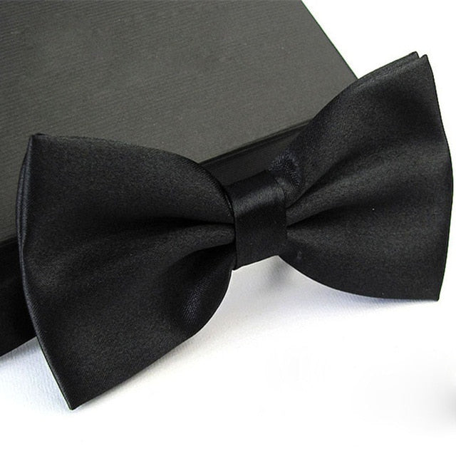 Classic Satin Bow Tie for Men