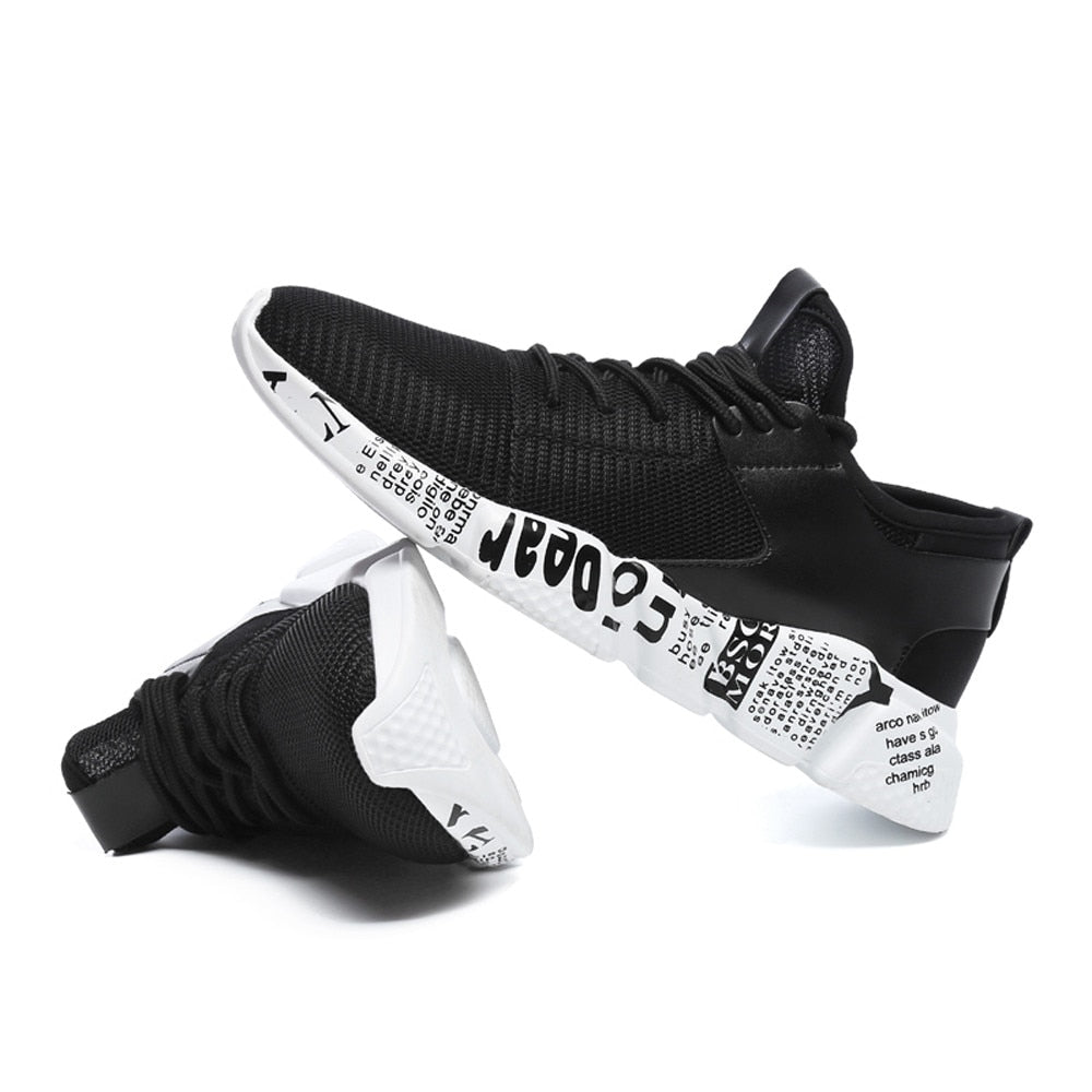 Harajuku Style Breathable Casual Sneakers for Men and Women