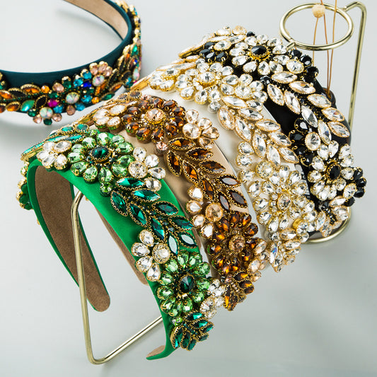 Baroque Stained Glass Drill Headband
